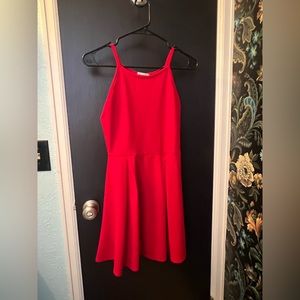 Olivia Rae red dress